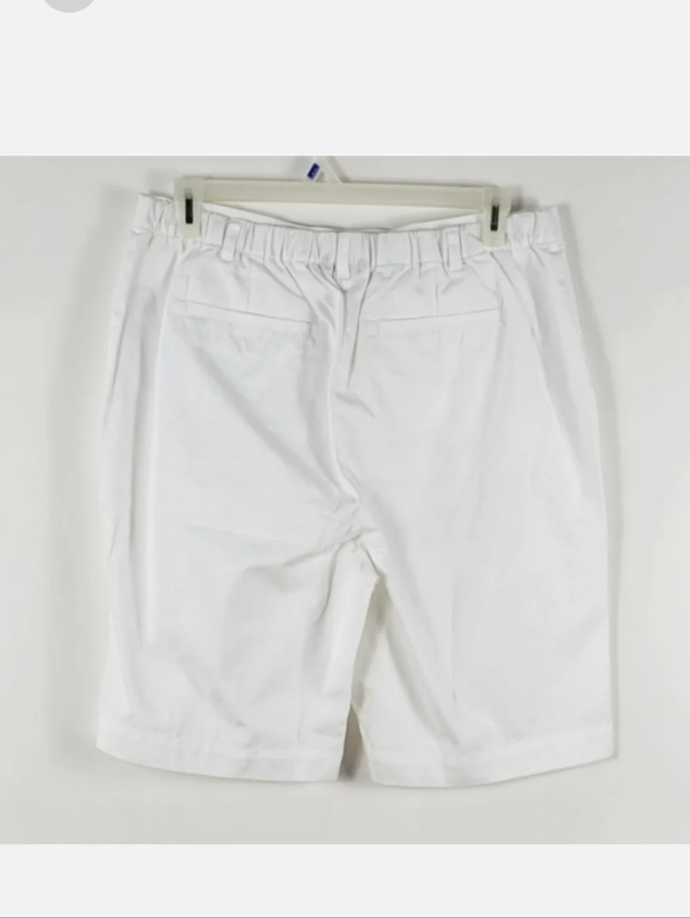 LAND'S END High Rise White Shorts Size 18